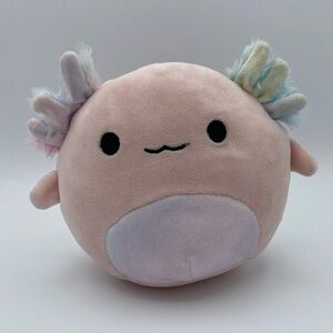 Squishmallows Archie Axolotl Plush Sea Life Squad 5 Inch Rainbow Toy Gift Flaws